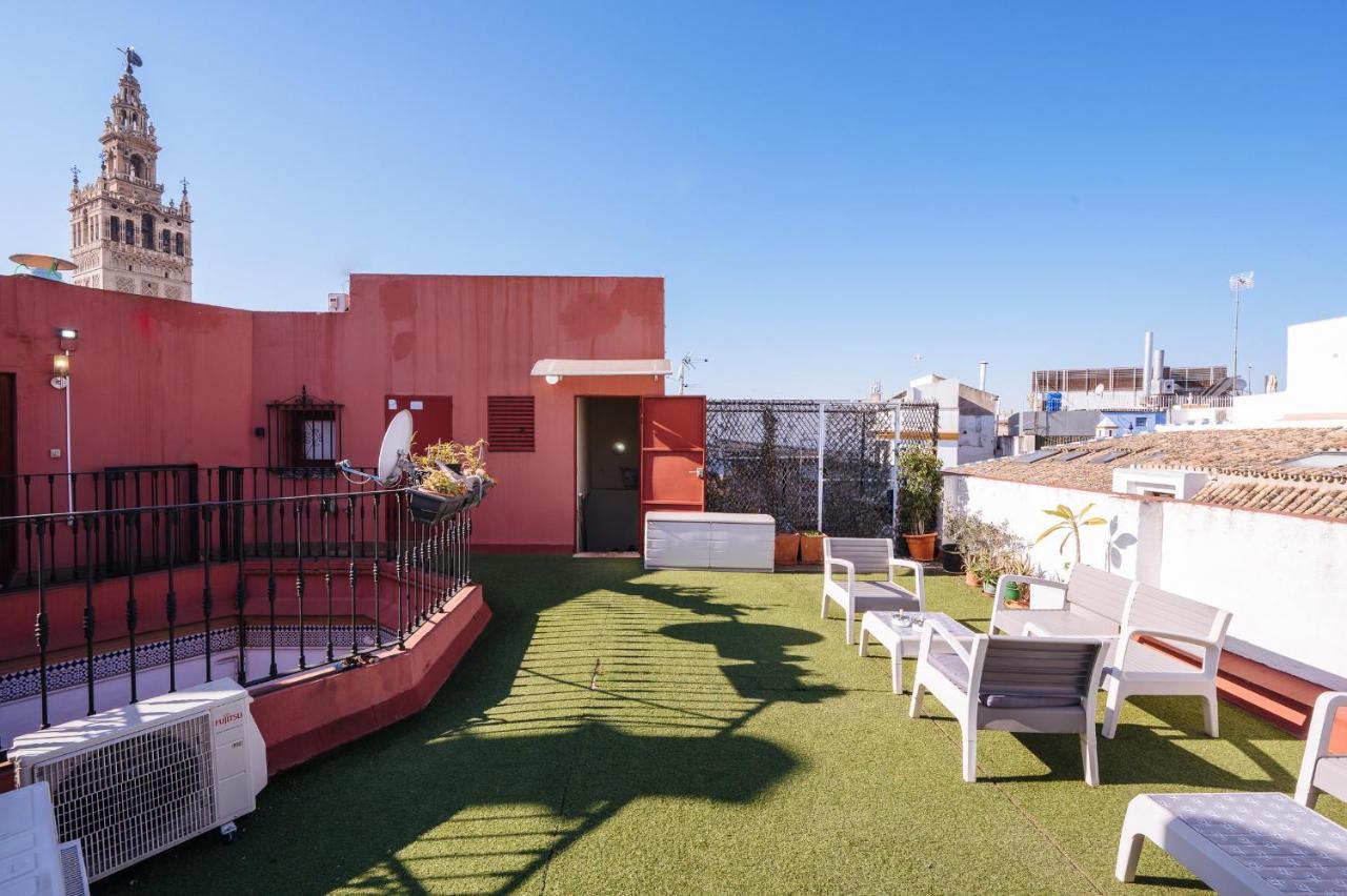 Apartamento Ático lujo junto a la catedral. Giralda Sevilla Exterior foto